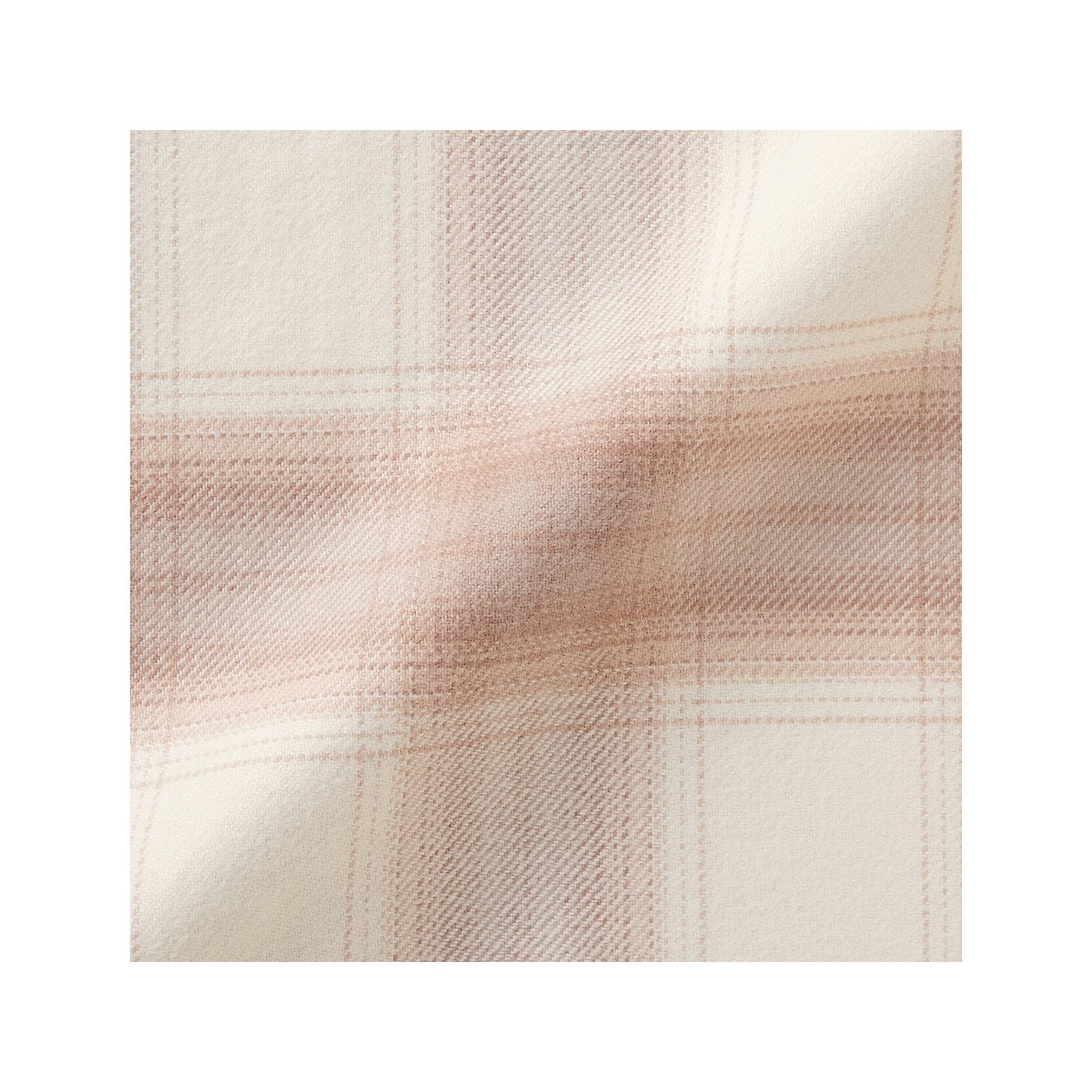 Piżama damska flanelowa w kratę różowa