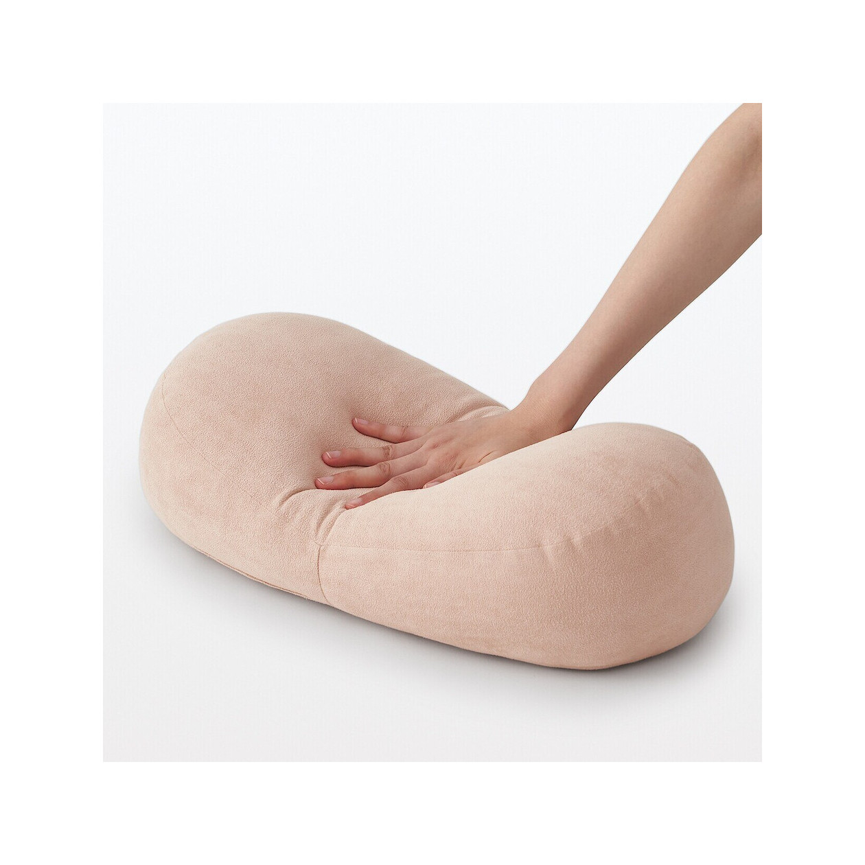 Poduszka miękka "mochi" podłużna różowa