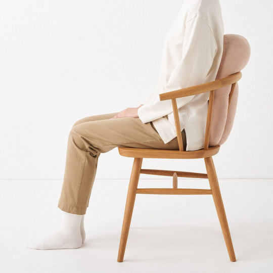 Poduszka miękka "mochi" podłużna różowa