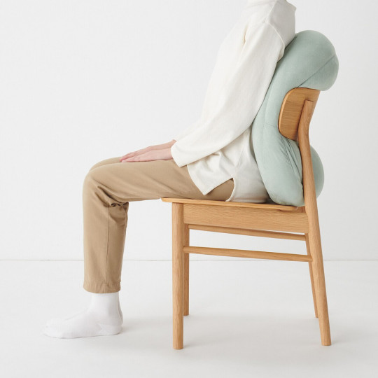 Poduszka miękka "mochi" owalna zielona