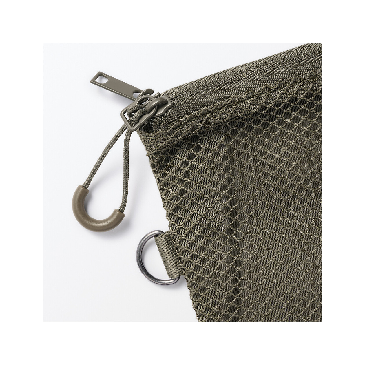 Saszetka z siatki M khaki