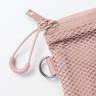 Saszetka z siatki S różowa