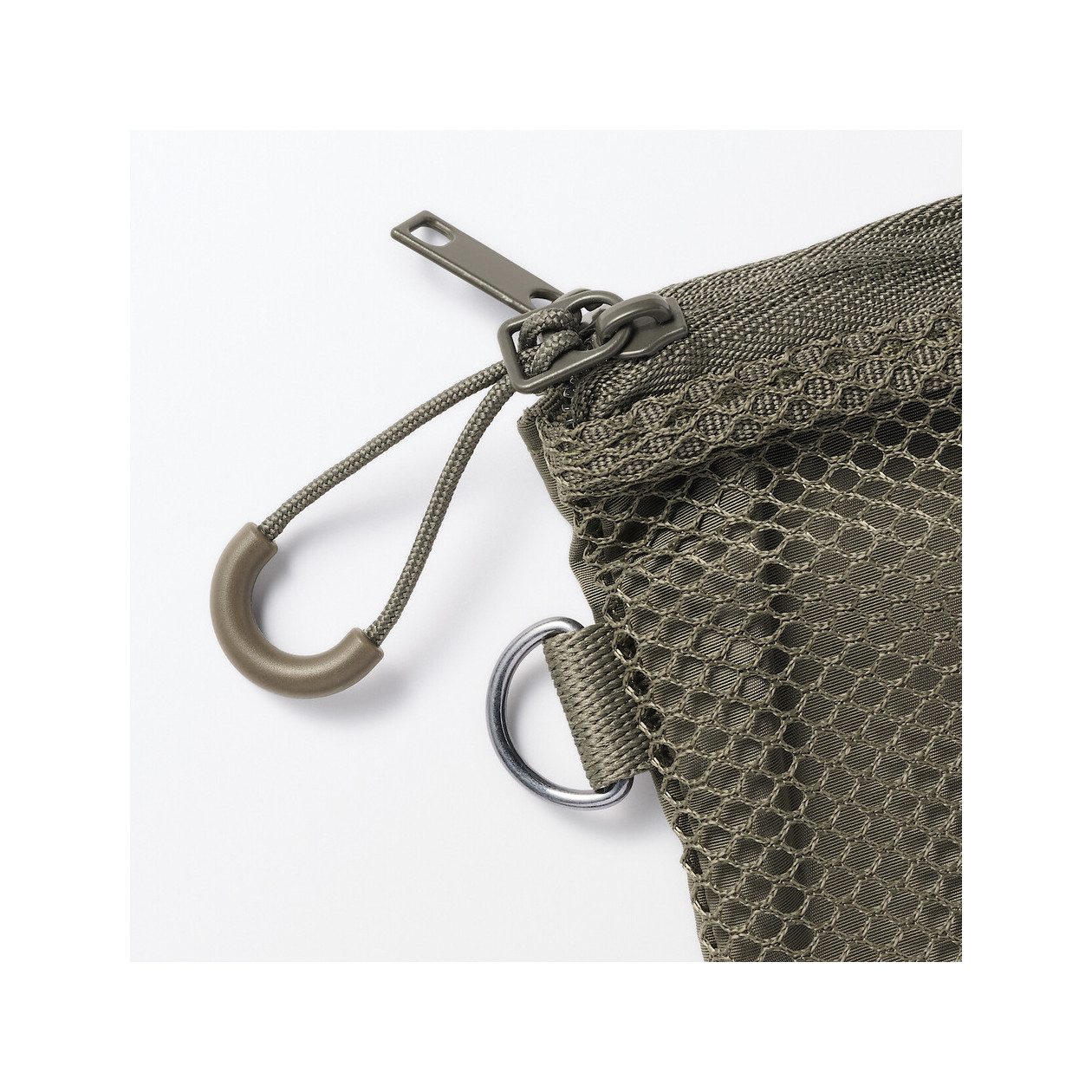 Saszetka z siatki S khaki