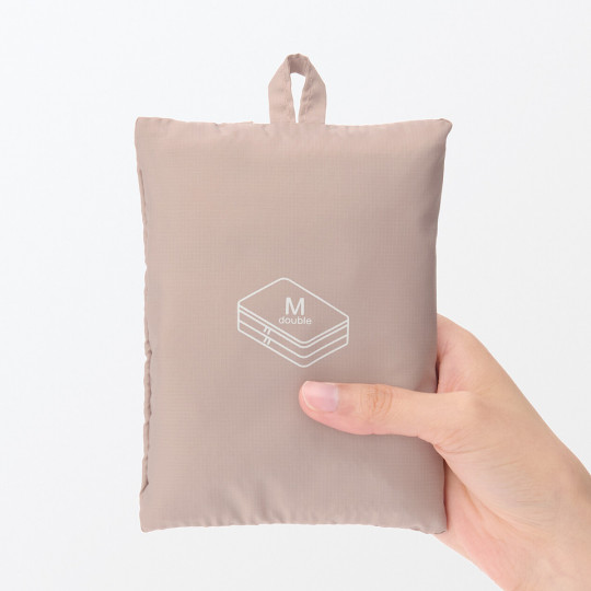 Organizer podróżny do walizki podwójny różowy M