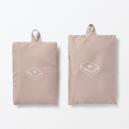 Organizer podróżny do walizki różowy S