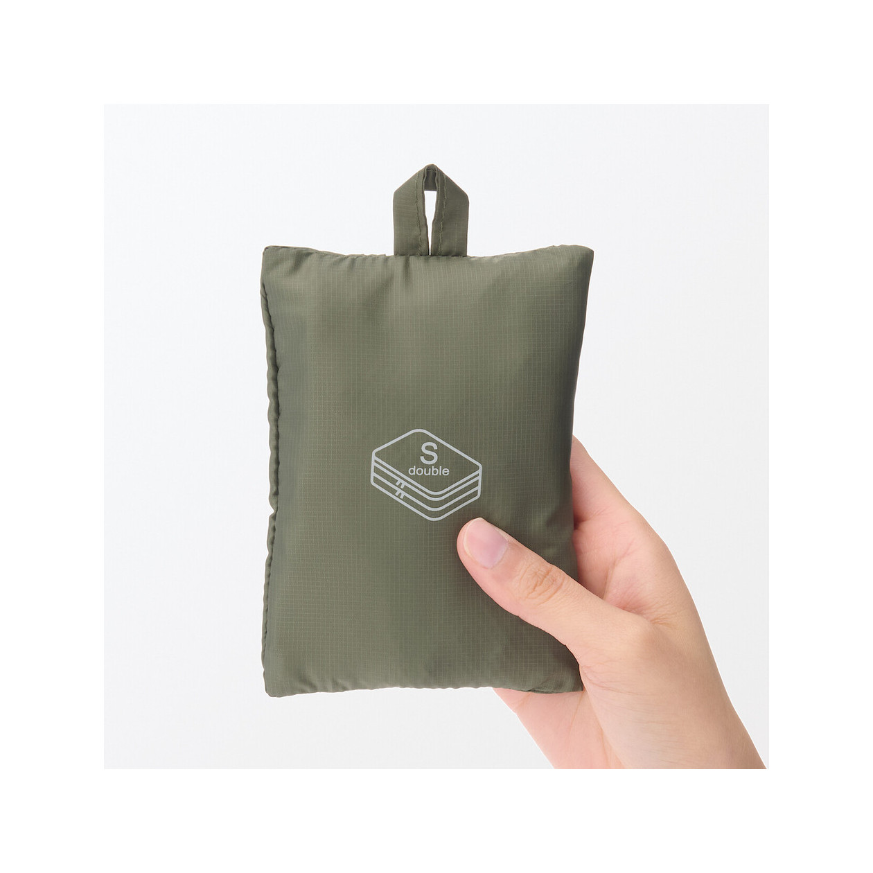 Organizer podróżny do walizki podwójny khaki S