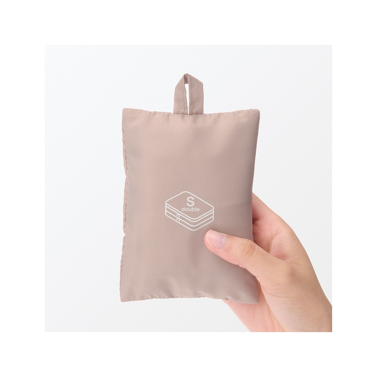 Organizer podróżny do walizki podwójny różowy S