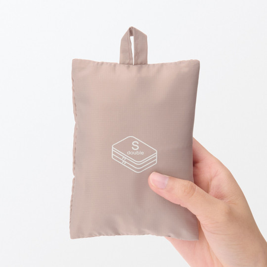 Organizer podróżny do walizki podwójny różowy S