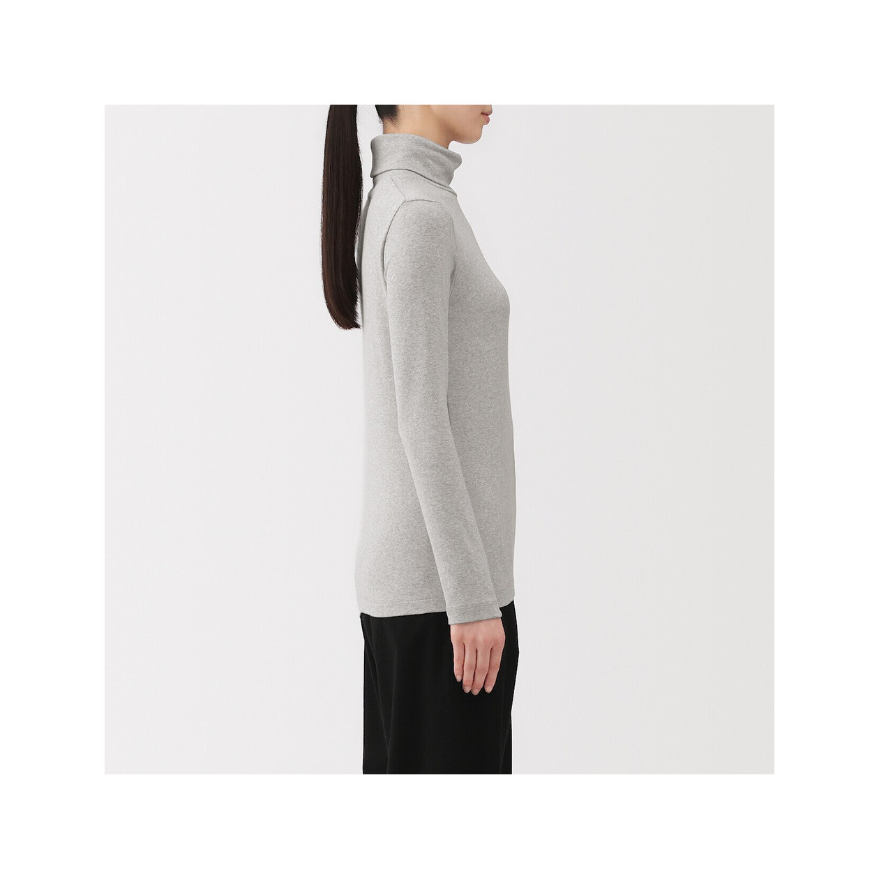 Golf bawełniany biały