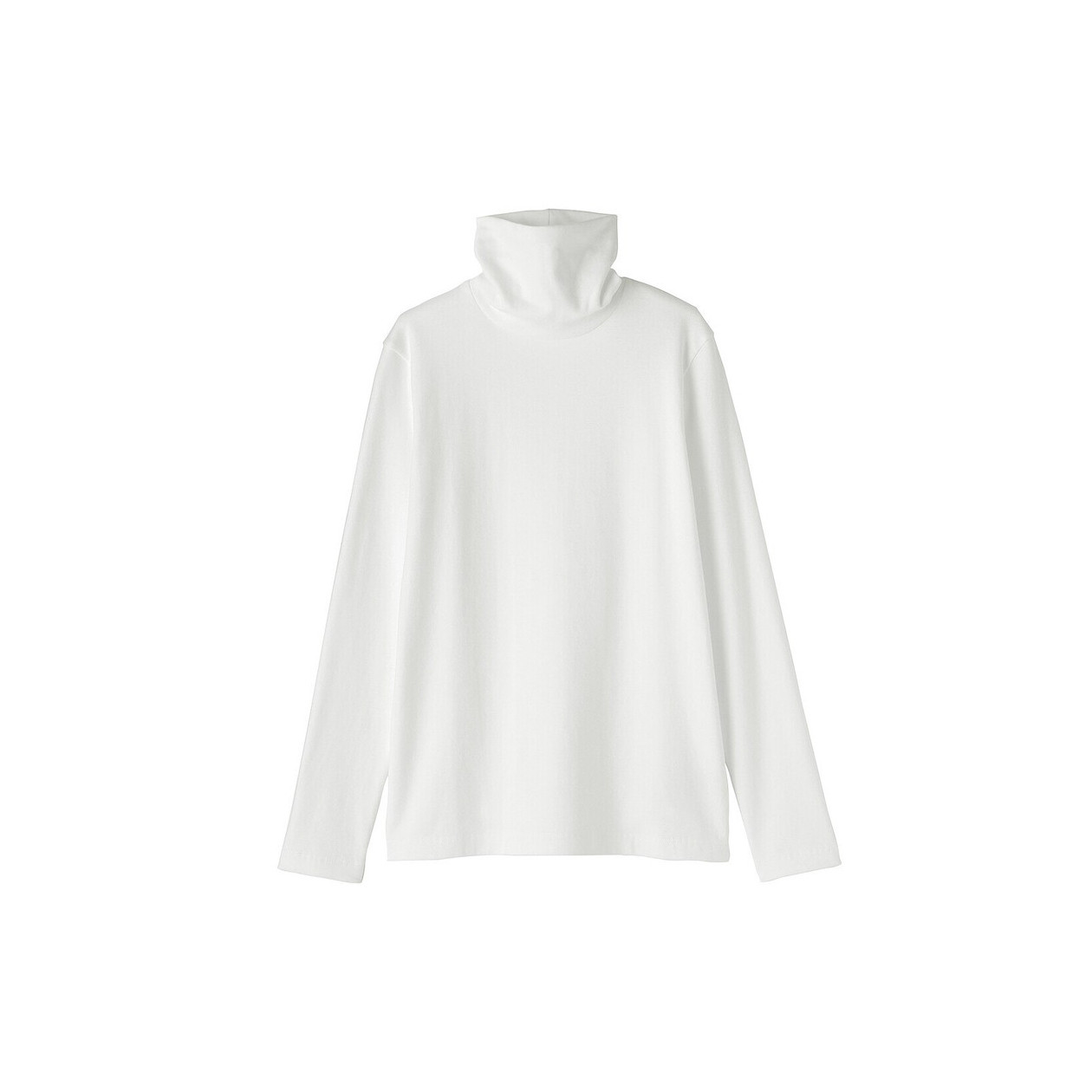 Golf bawełniany biały