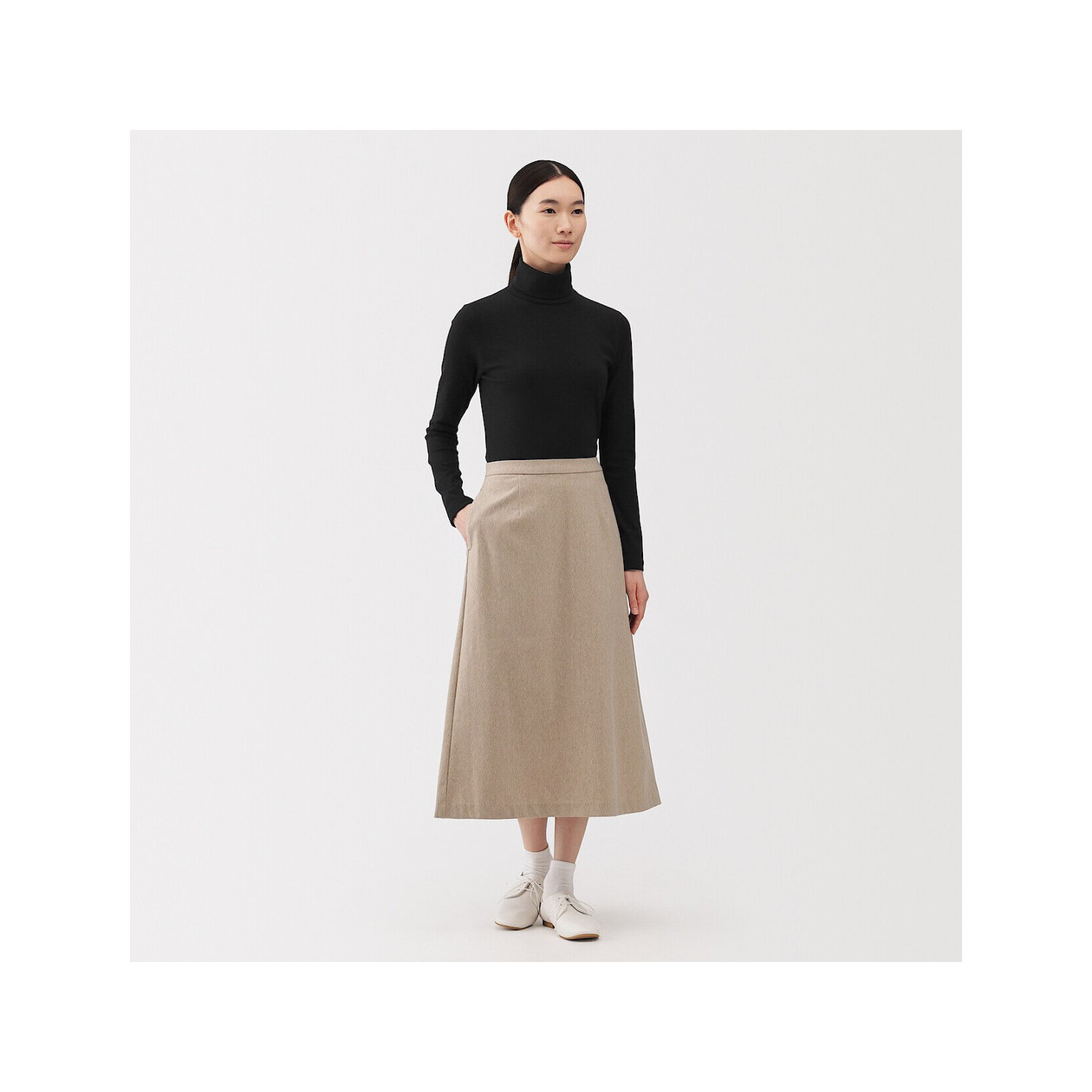 Golf bawełniany czarny