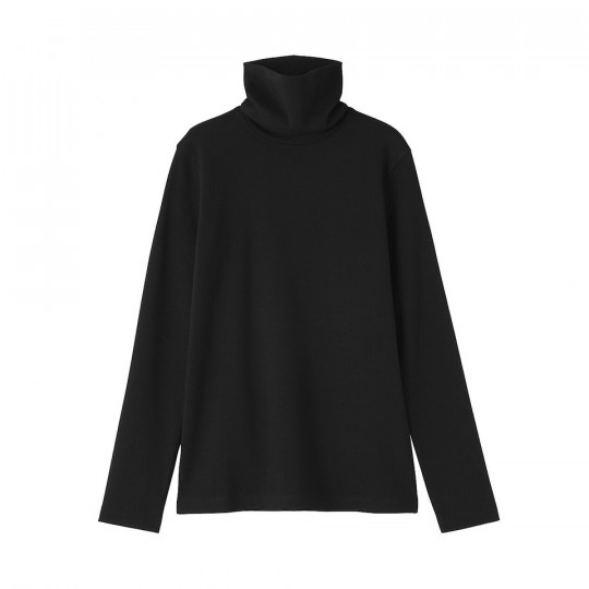 Golf bawełniany czarny