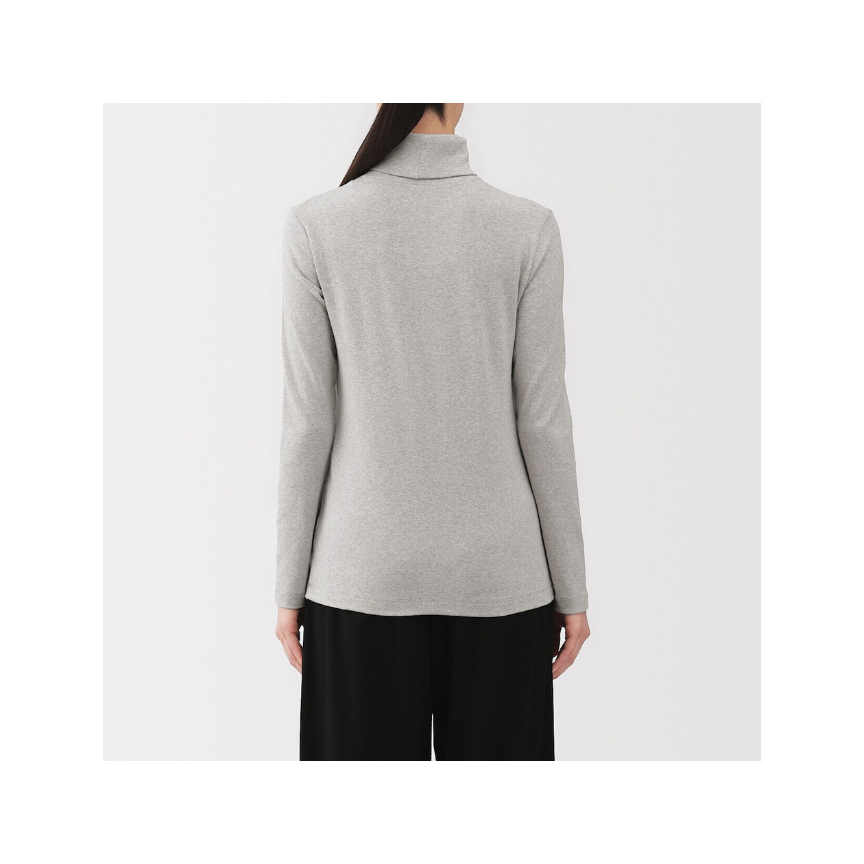 Golf bawełniany w paski czarny