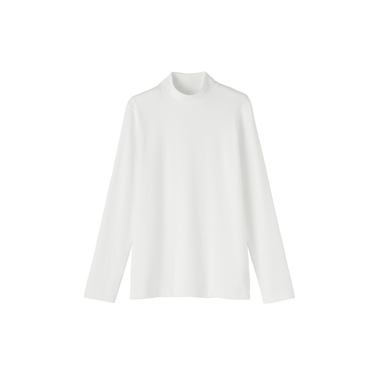 Półgolf bawełniany biały