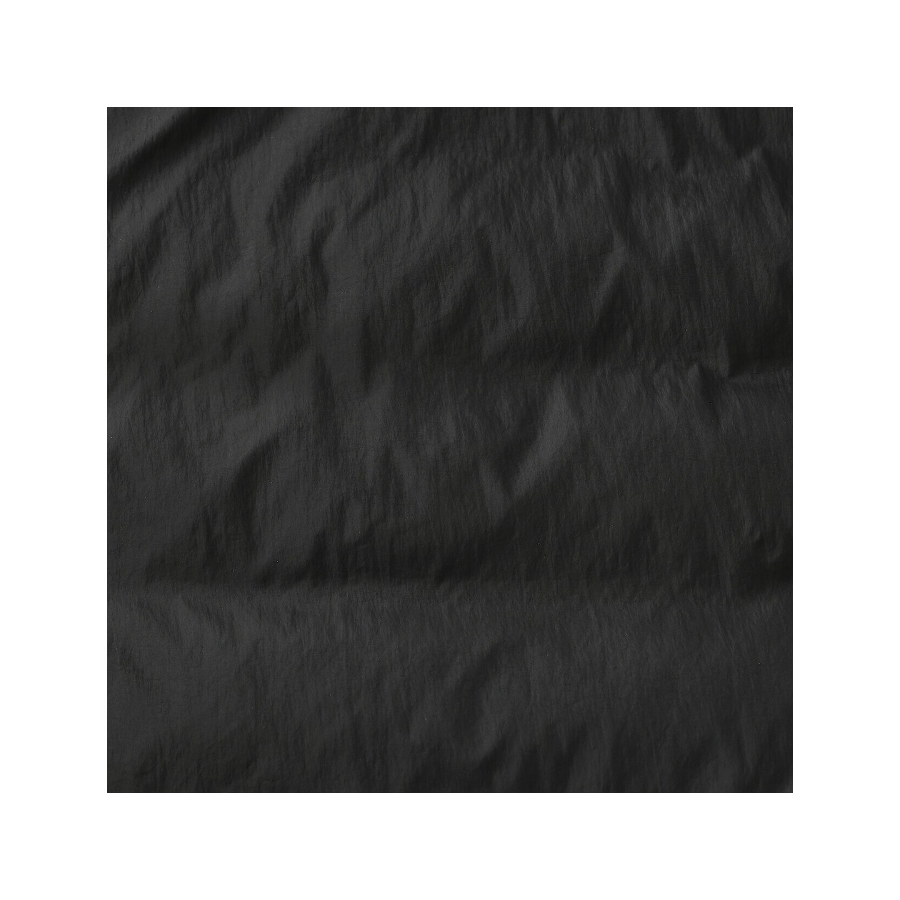 Lekka kurtka puchowa bez kołnierza czarna