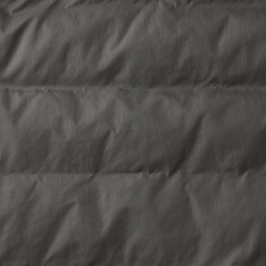 Lekka kurtka puchowa bez kołnierza brązowa