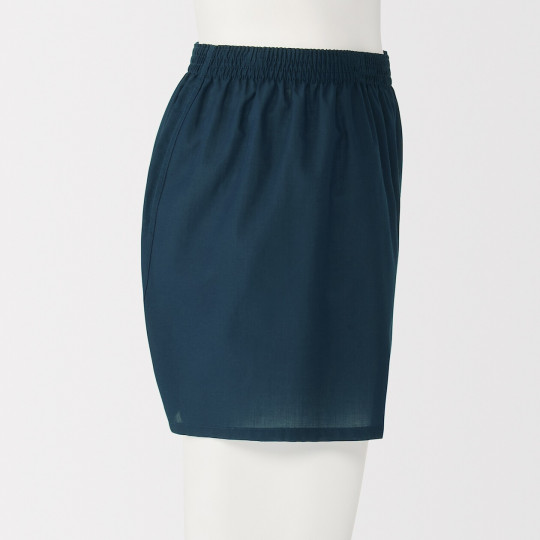 Bokserki bawełniane granatowe