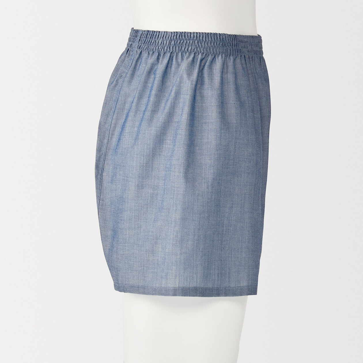 Bokserki bawełniane niebieskie