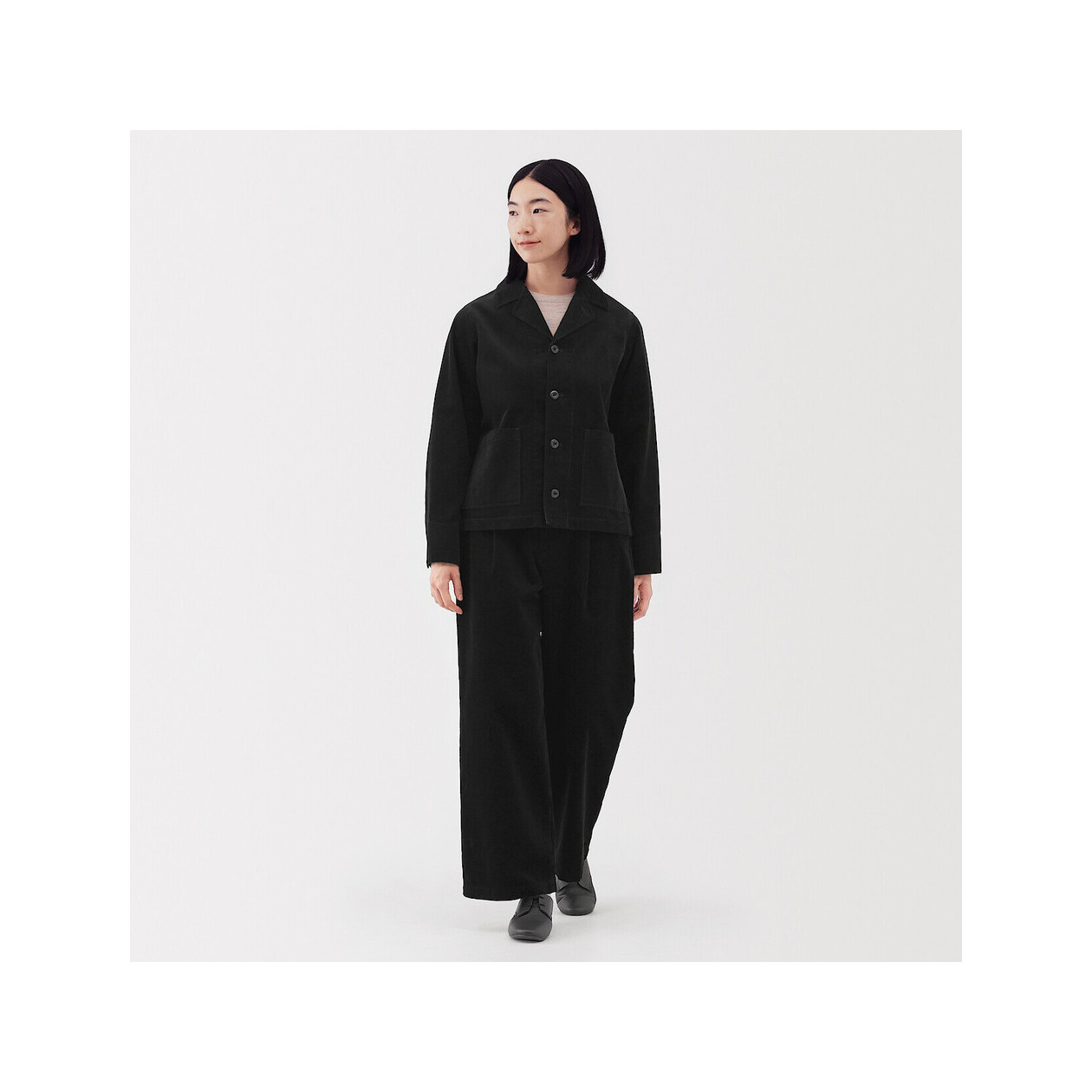 Kurtka z kapoku czarna