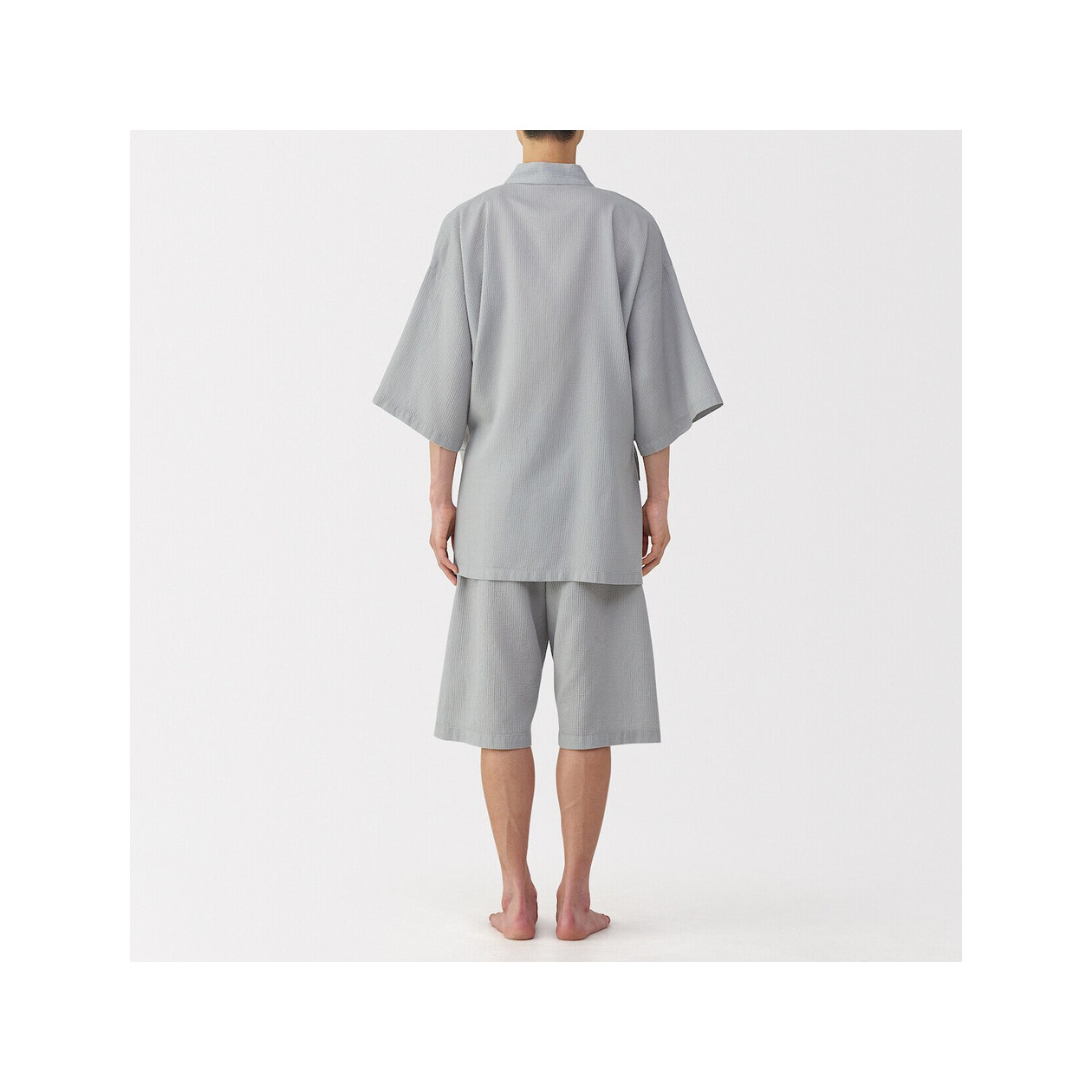 Jinbei z lyocellu szary