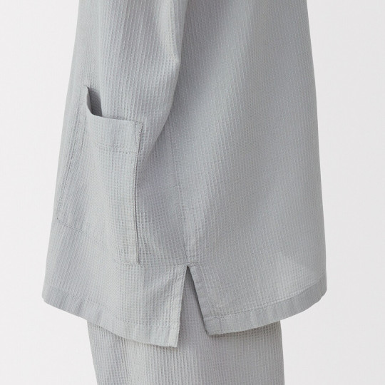 Jinbei z lyocellu szary