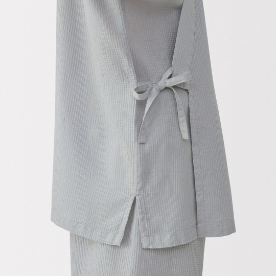 Jinbei z lyocellu szary