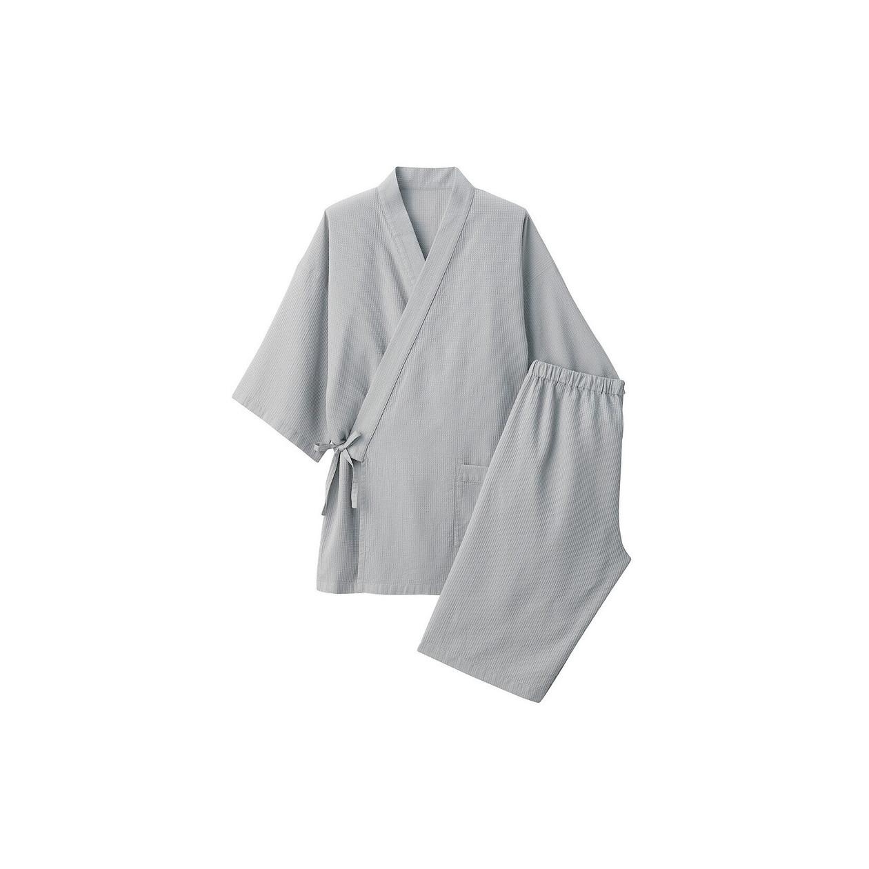 Jinbei z lyocellu szary