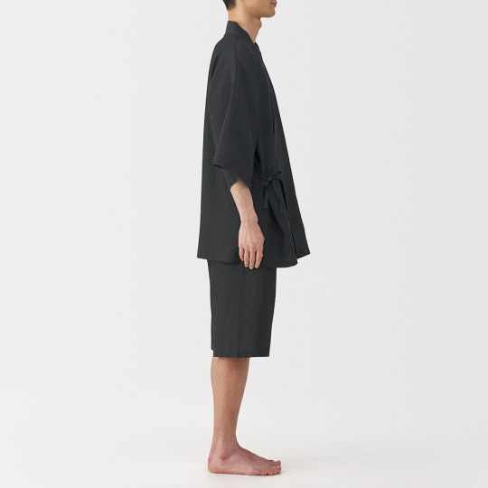 Jinbei z lyocellu ciemnoszary