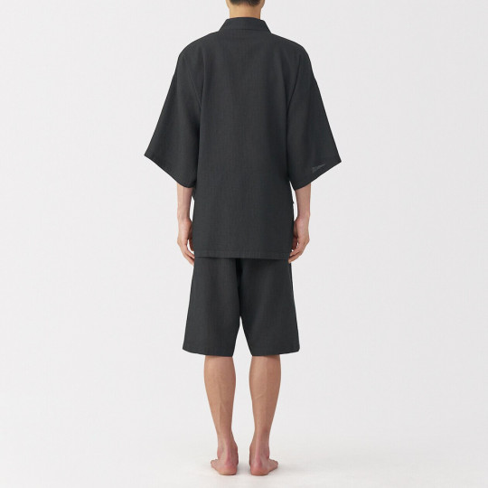 Jinbei z lyocellu ciemnoszary