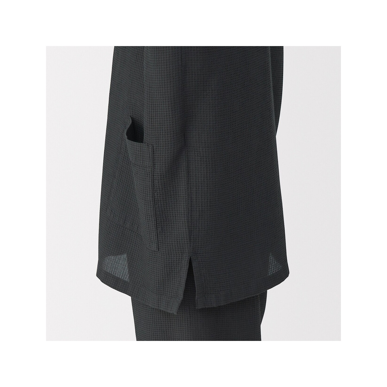 Jinbei z lyocellu ciemnoszary