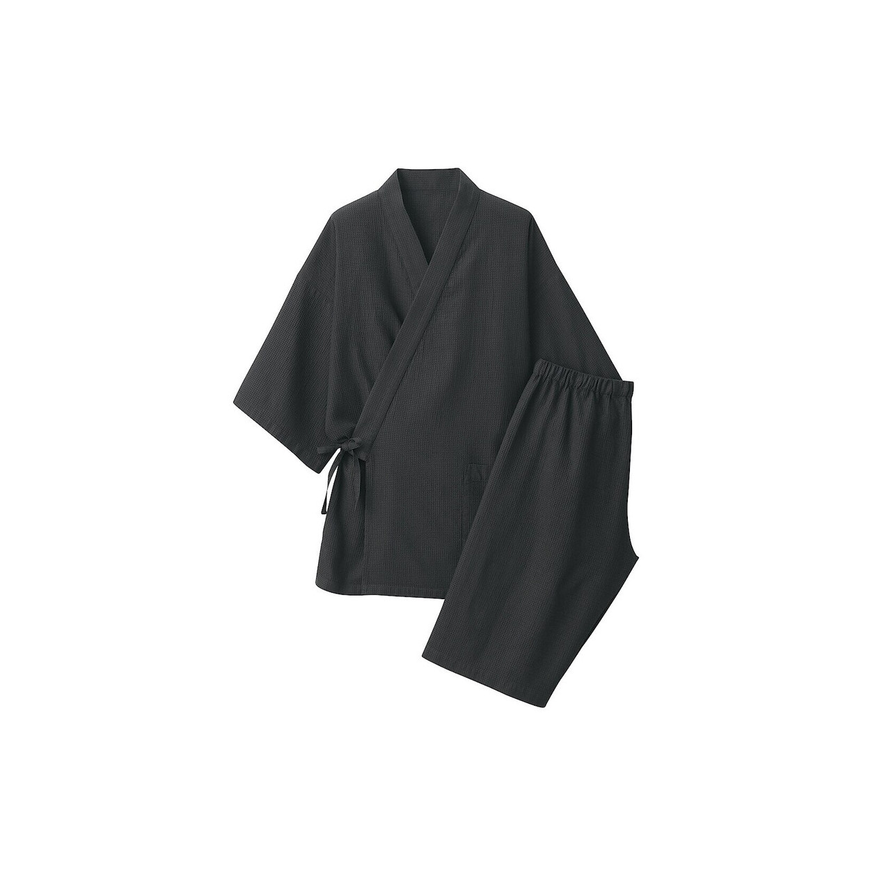 Jinbei z lyocellu ciemnoszary