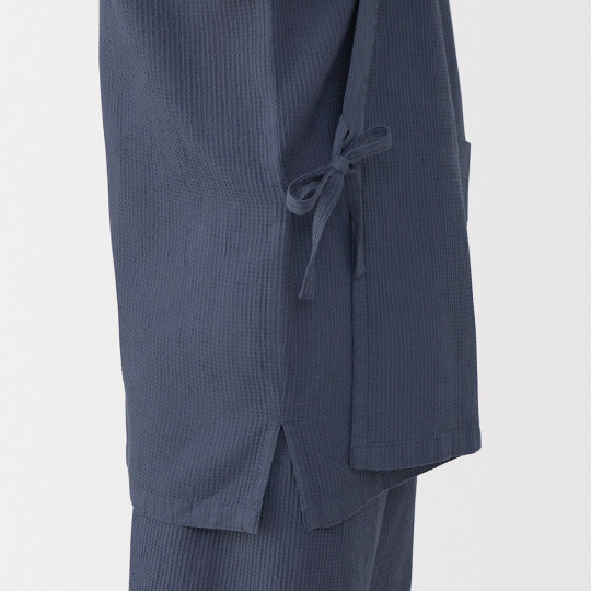 Jinbei z lyocellu granatowy