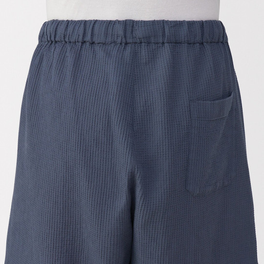 Jinbei z lyocellu granatowy