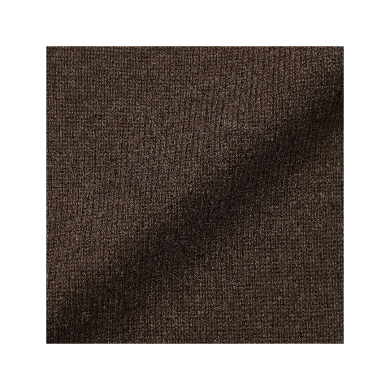 Kardigan wełniany brązowy