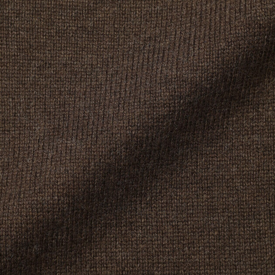 Kardigan wełniany brązowy