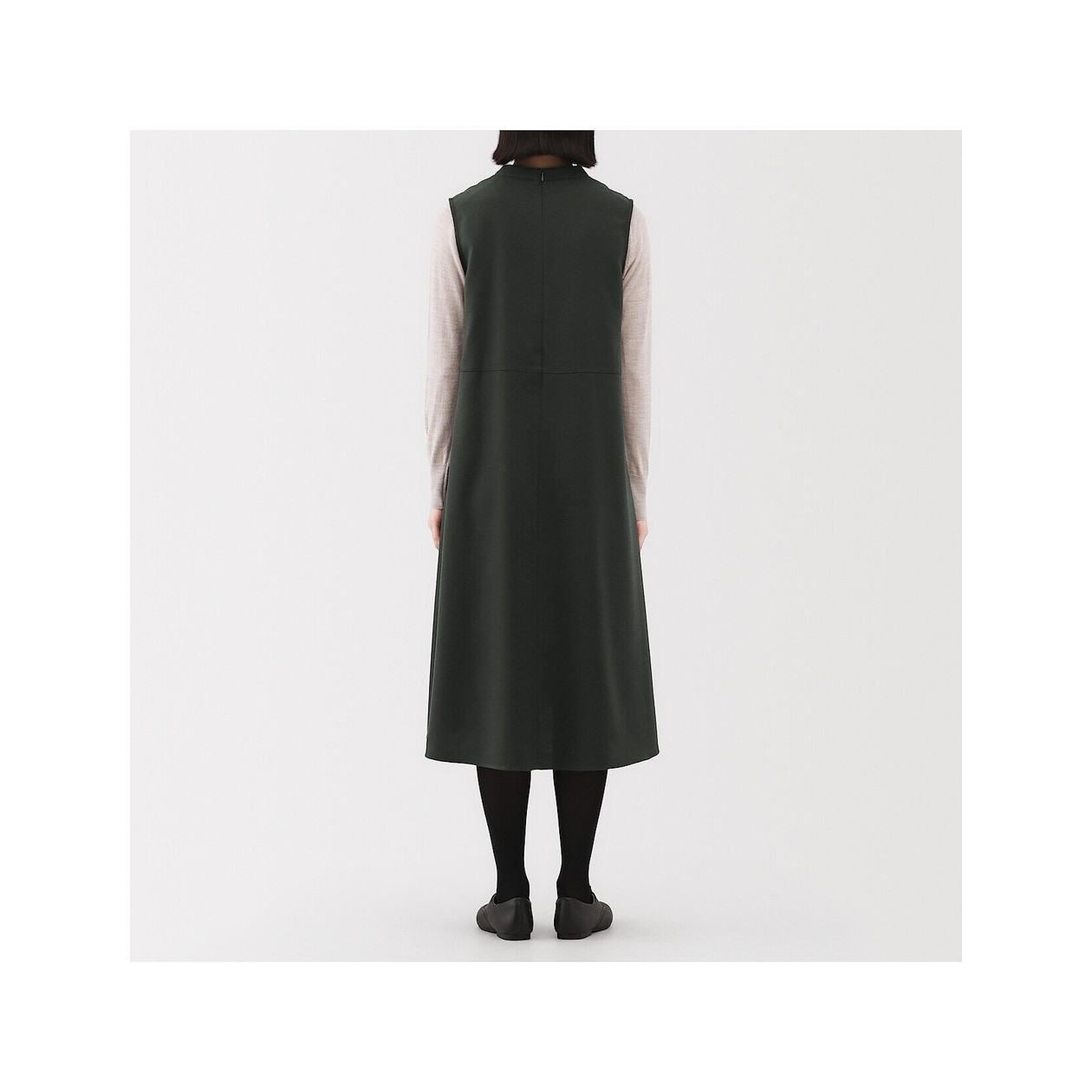 Sukienka bez rękawów szara