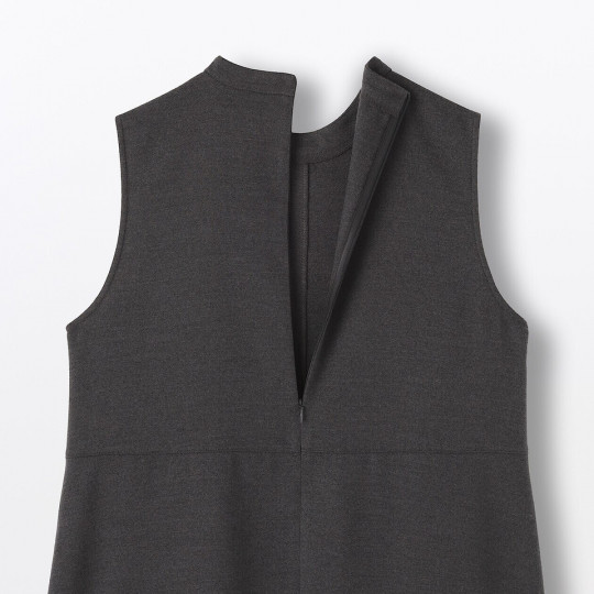 Sukienka bez rękawów szara