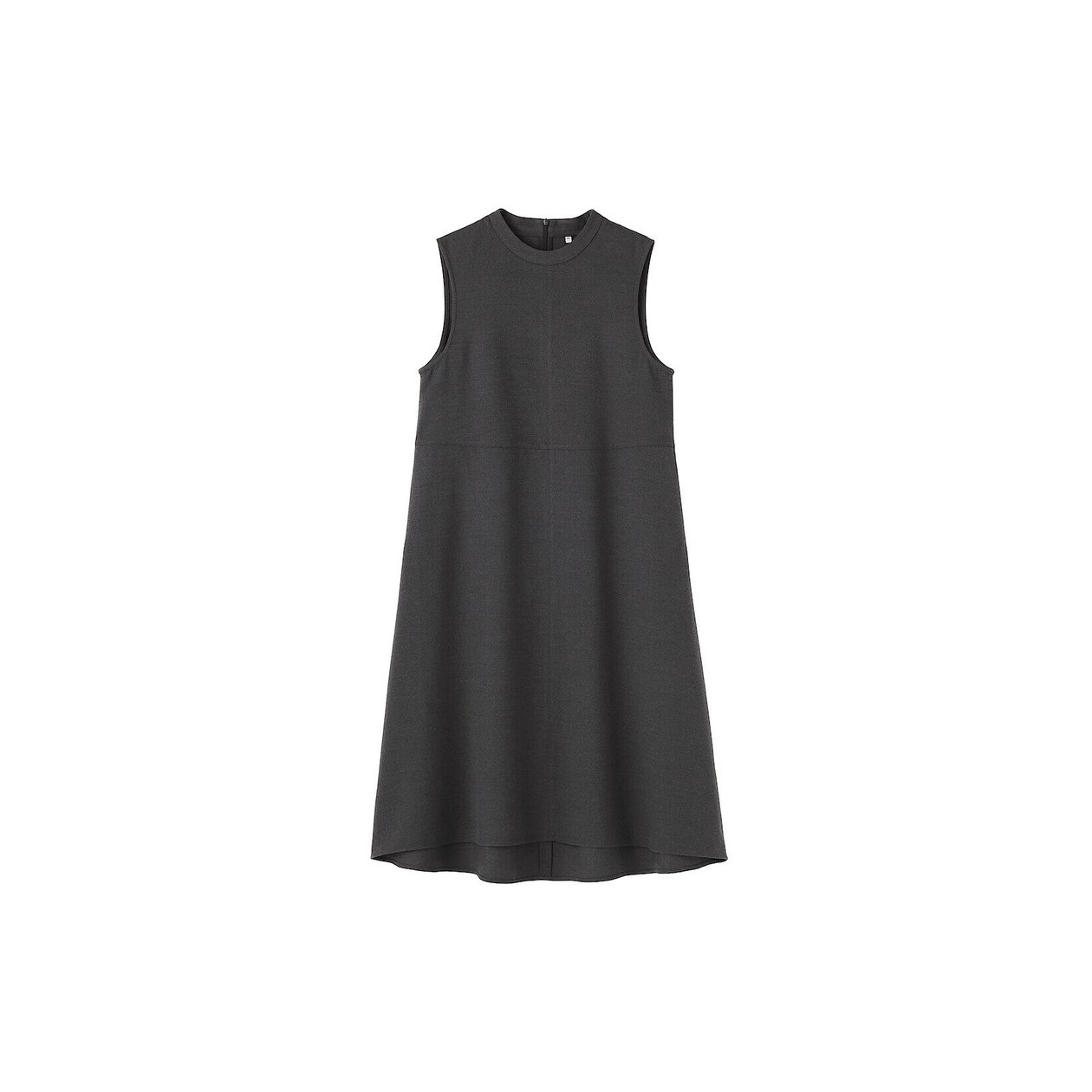 Sukienka bez rękawów szara