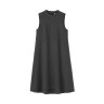 Sukienka bez rękawów szara