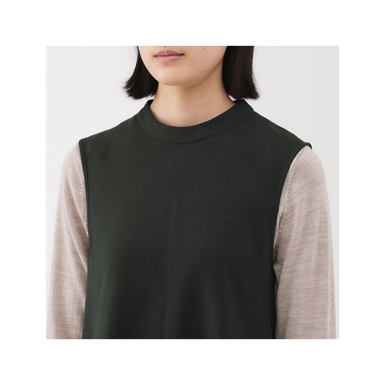 Sukienka bez rękawów granatowa