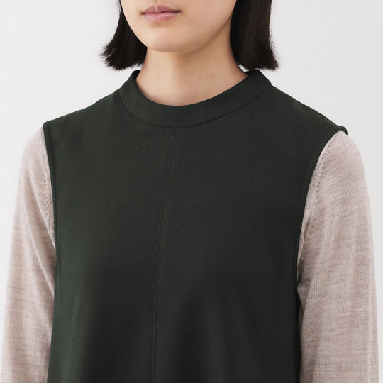 Sukienka bez rękawów granatowa