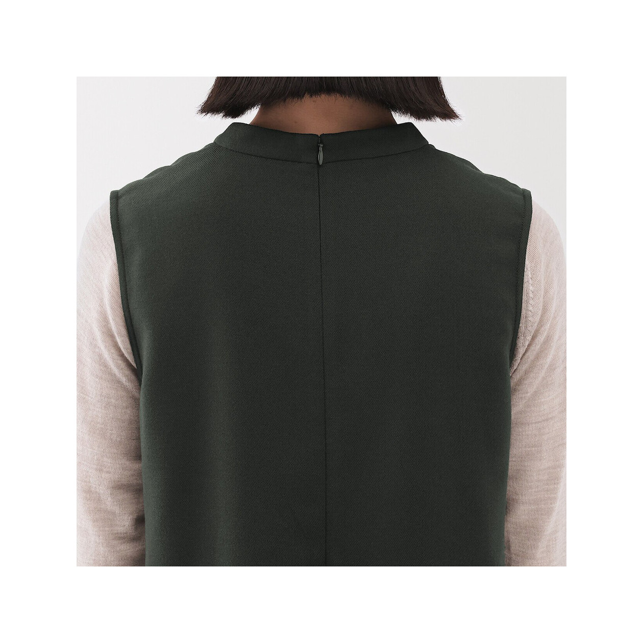 Sukienka bez rękawów granatowa