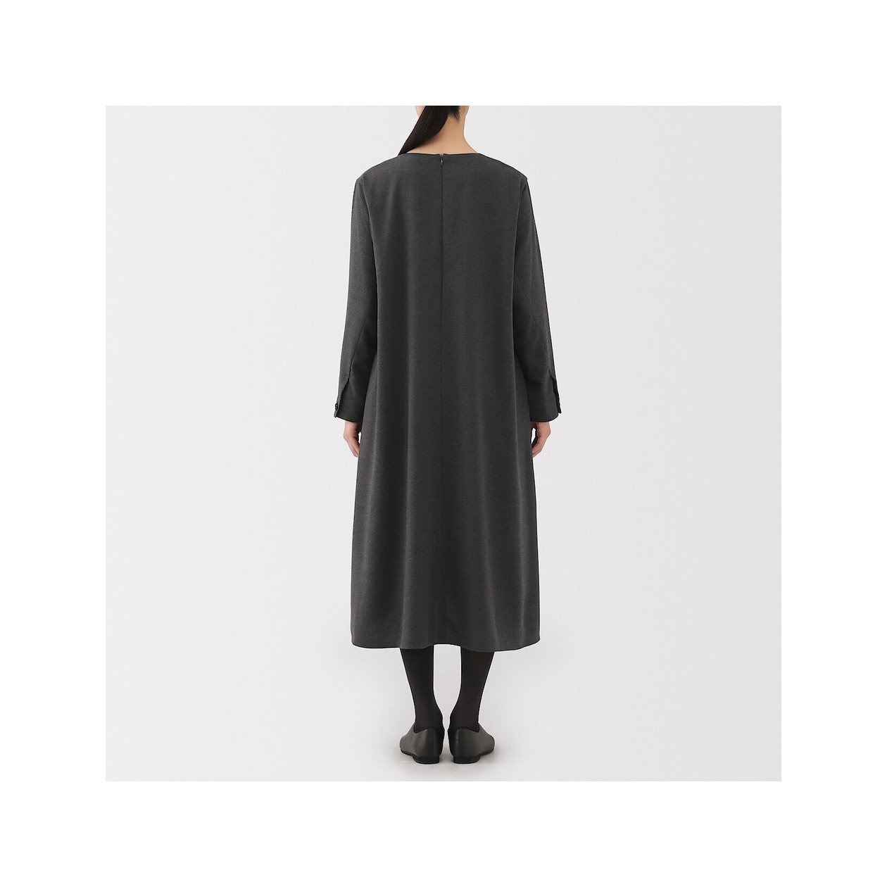 Sukienka z rękawem granatowa