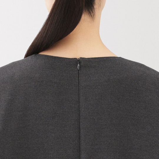 Sukienka z rękawem granatowa