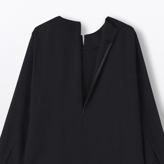 Sukienka z rękawem granatowa