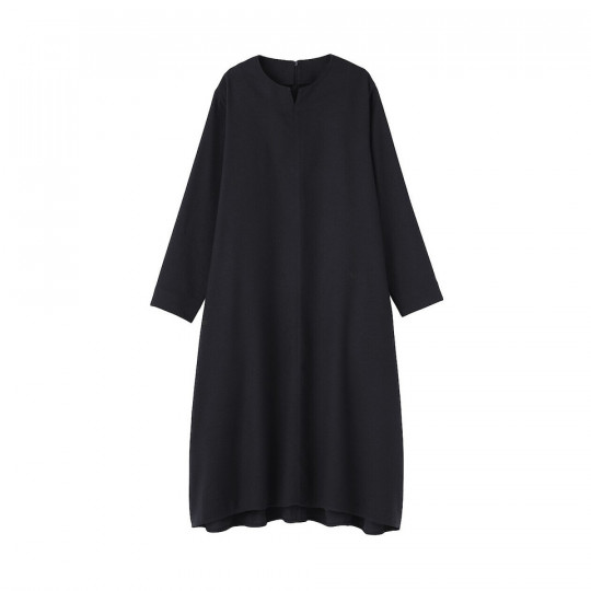 Sukienka z rękawem granatowa