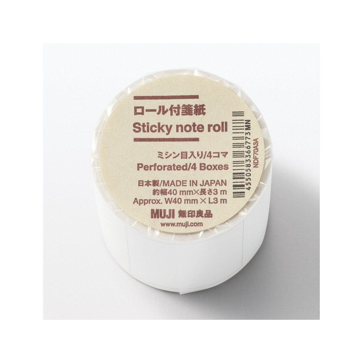 Karteczki samoprzylepne do notowania w rolce