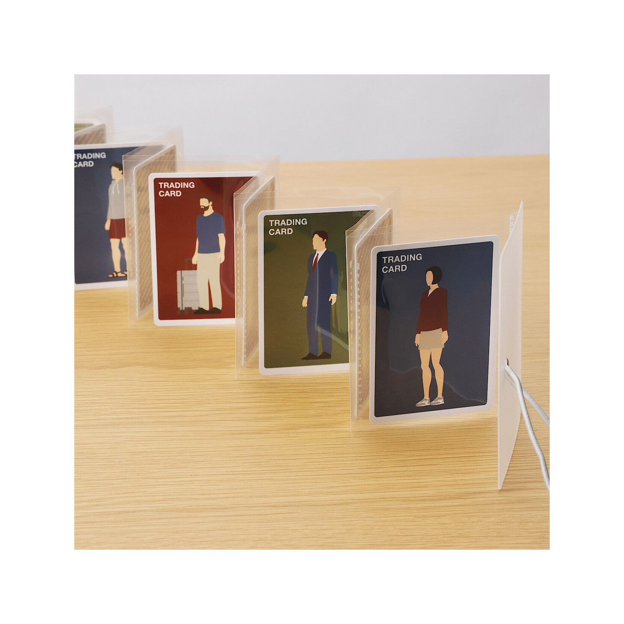 Wolnostojący organizer na karty