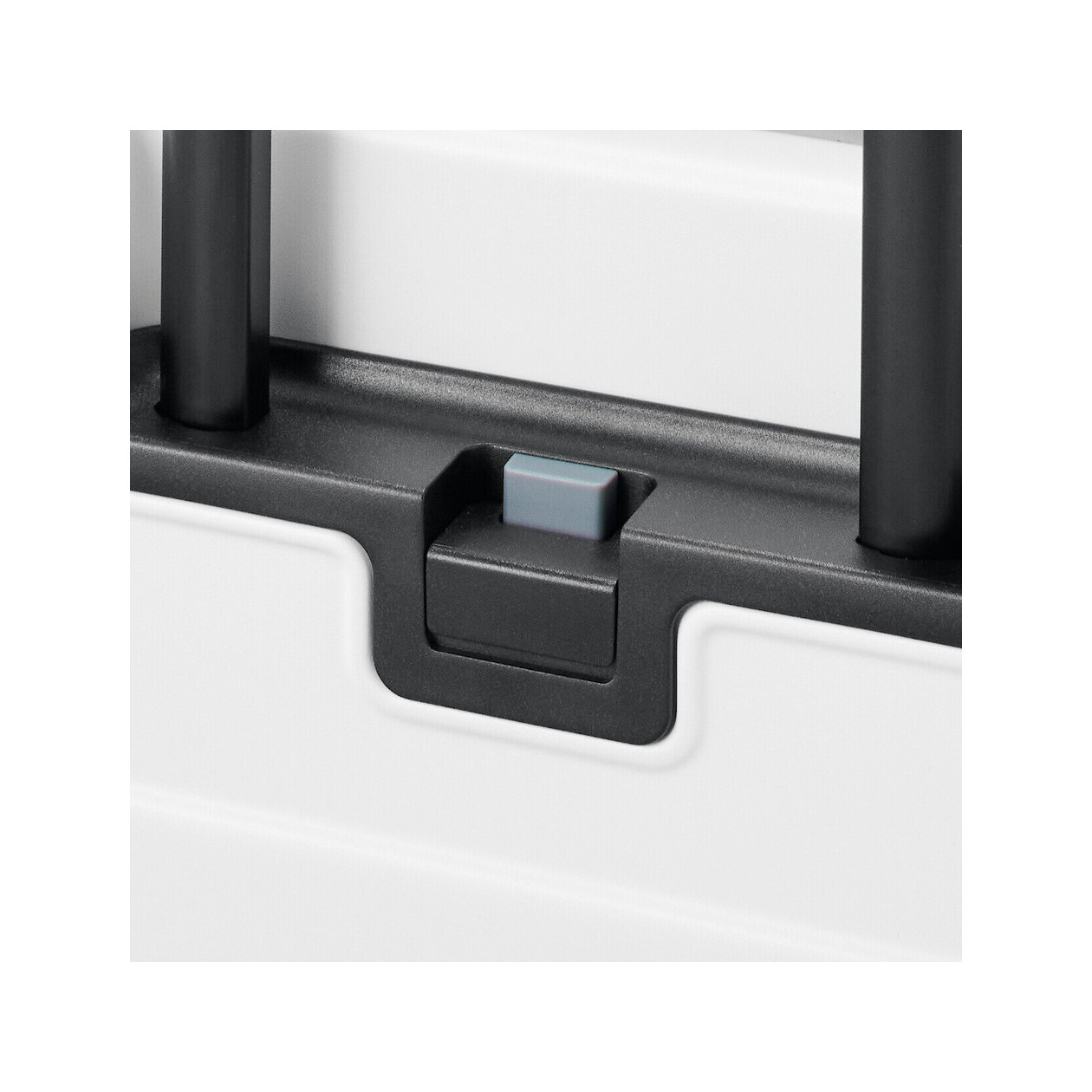 Walizka twarda z poliwęglanu 36l biała