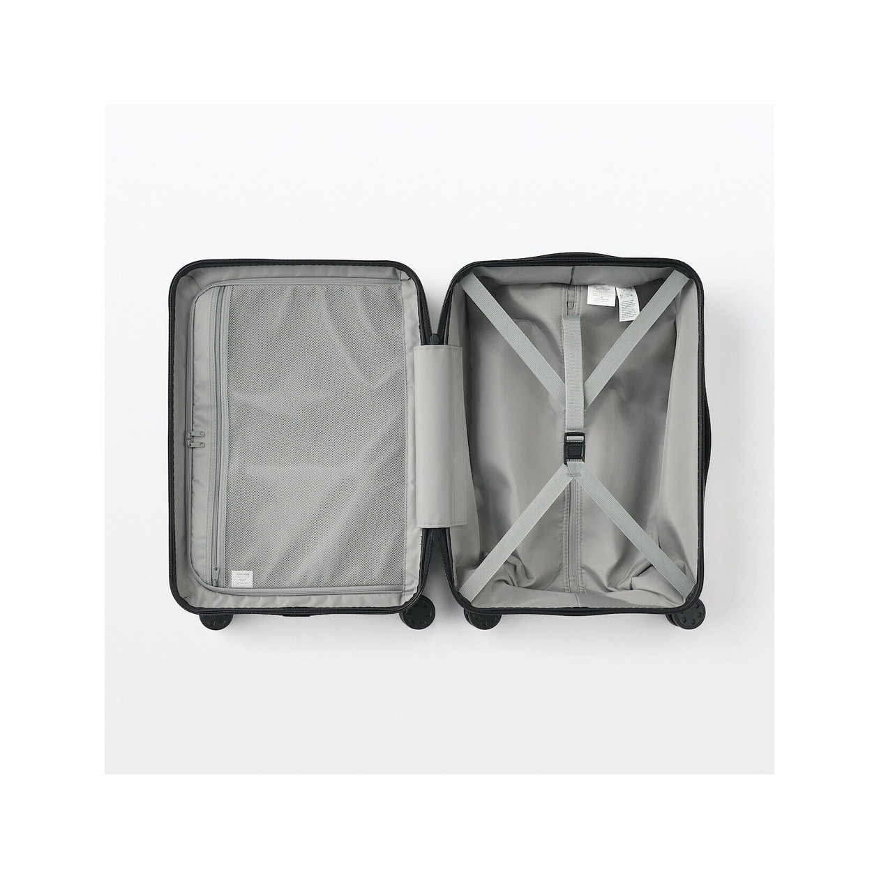 Walizka twarda z poliwęglanu 36l szara